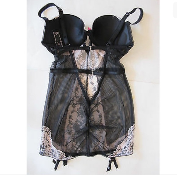 Victoria’s Secret Bustier Corset Bra and Garter Teddy - Picture 2 of 4